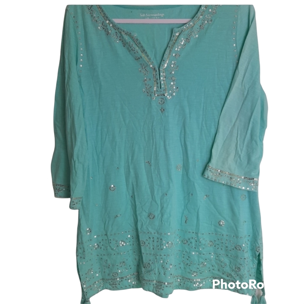 Soft Surroundings Sparkly Tunic
